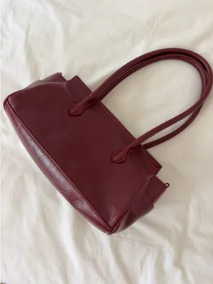 Melie Bianco Bag Burgundy East West thumbnail 2