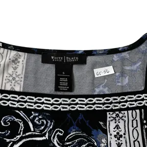 White House Black Market Black Multicolor Mini Bodycon Dress Women Small | 65-56 thumbnail 4