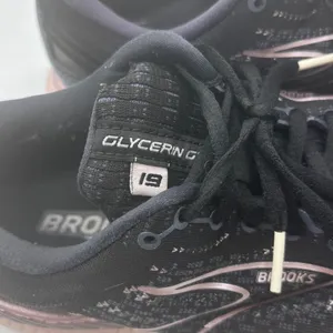 Brooks Glycerin GTS 19 Womens 7.5 Wide Black Rose Gold Running Shoes thumbnail 3