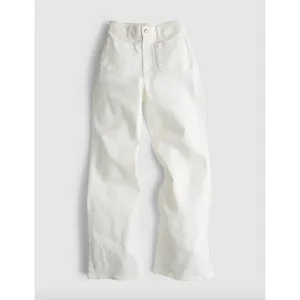 Madewell The Curvy Emmy Wide Leg Jean Super Stretch Denim Tile White US 28 NWT thumbnail 7