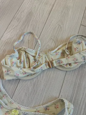 Floral bikini set Yellow Size L thumbnail 4