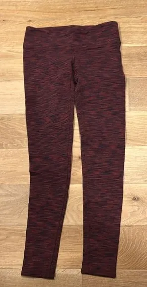 Alo leggings burgundy heathered‎ thumbnail 1