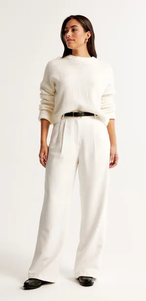 Abercrombie Curve Love Sloane Tailored Pants thumbnail 1