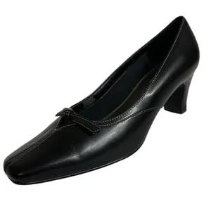 Hush Puppies Soft Style Lea Counter Pocket 2.5 Inch Heel Pump Shoes Square Toe 8 thumbnail 2
