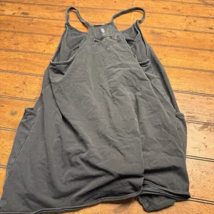 Free People FP Movement Hot Shot Mini Dress Romper Tank Women's Large Grey thumbnail 2