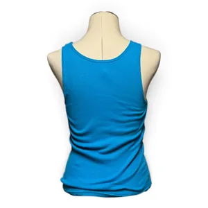 Alan Jackson Vintage 90s Country Music Concert Ribbed Tank Top Blue Large thumbnail 4