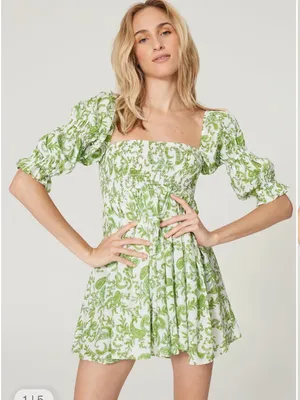 MISA Los Angeles Zadie Formentera Paisley Dress size medium thumbnail 3