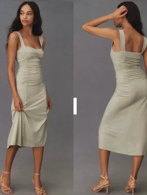 Reformation Suvi Knit Midi Dress Size XS thumbnail 2