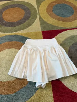 NWT Offline by Aerie Real Good Athletic Shorts Flowy Pleated Beige Size XS thumbnail 6