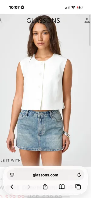 Glassons Denim Skirt thumbnail 3