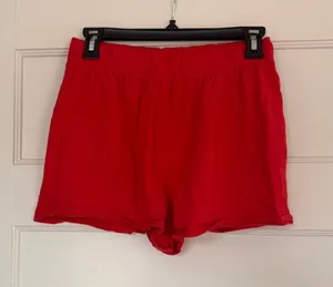 Wild Fable Red 100% Cotton Lounge Shorts thumbnail 1