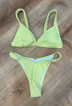Bikini Set Shein Yellow thumbnail 1