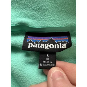 Patagonia Women Size Small‎ Regular Micro-D Fleece 1/4 Zip Sweater/Jacket Preppy thumbnail 3
