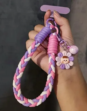 Cute Candy Colors Phone Chain Cellphone Short Strap Anti Lost thumbnail 1