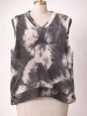 33 Field Trip tie-dye‎ sleeveless sweater vest (one size) thumbnail 1