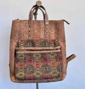 Moda‎ Server Pro Top Handle Backpack Bag Evil Eye Ojo Made In Portugal Travel thumbnail 1