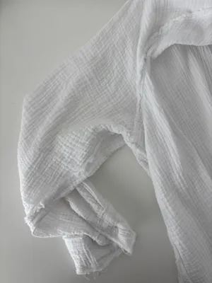 American Eagle Aerie linen button down top thumbnail 3