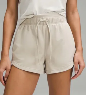 lululemon inner glow short cotton blend mojave tan 4 W7BDRS thumbnail 1
