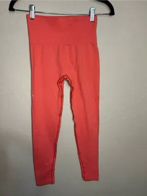 Acta Wear Evo Seamless Coral High Rise Athletic Leggings‎ thumbnail 2