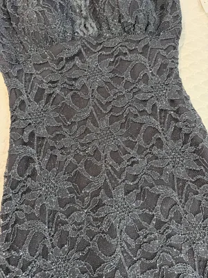 * Elegant Black Lace Dress thumbnail 9