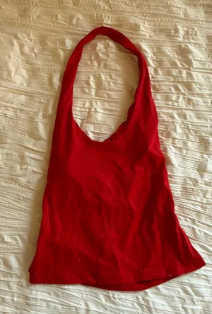 Glassons Red Halter Top thumbnail 1