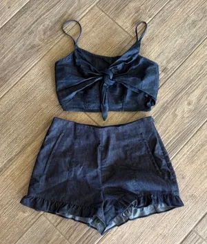 1.State shorts and buffalo top matching set thumbnail 2