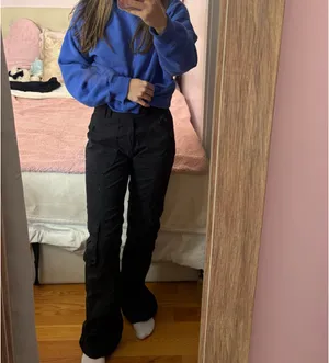 Cotton On Black Cargo Pants thumbnail 3