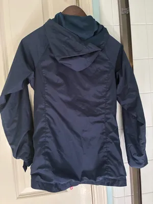 Dover Women's Rain Jacket with Fixed Hood Rain Jacket Women Pocket thumbnail 3