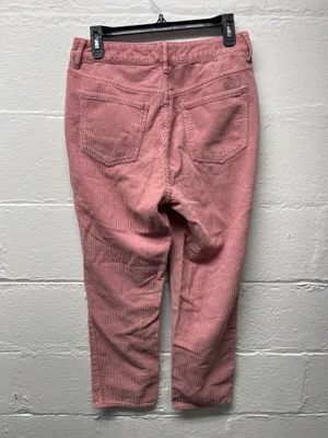 PacSun Pink Corduroy Mom Jeans thumbnail 6