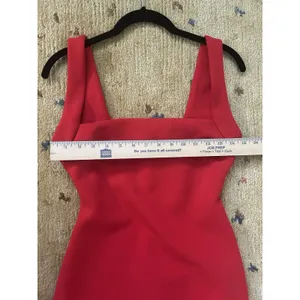 Princess Polly Bombshell Red Bodycon Mini Dress Slit Stretch Strappy Sz 8 Party thumbnail 6