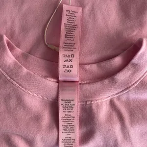 NWT Skims Cotton Jersey T- Shirt XXS thumbnail 5