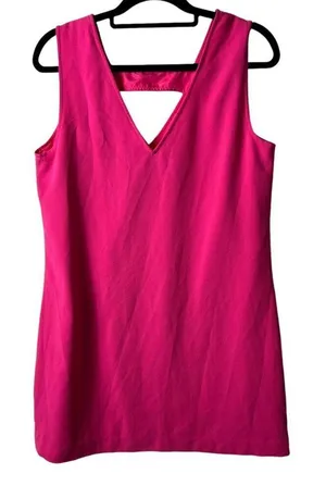 Banana republic pink dress women’s size 12‎ thumbnail 1