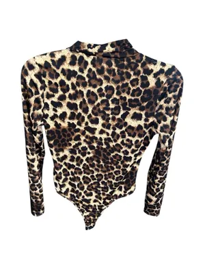Vintage Deadstock Madrag animal print body suit size medium mobwife retro chic thumbnail 8