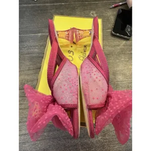 Circus NY by Sam Edelman Women's Natalina Heeled Sandal Magenta Size 7 Bow thumbnail 7