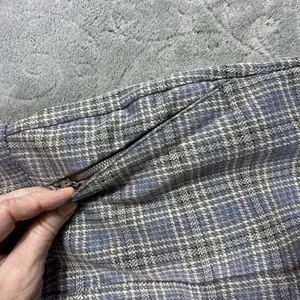 Anthropologie Plaid Trousers Pants Plaid Boot Cut Womens Medium Preppy Career thumbnail 6