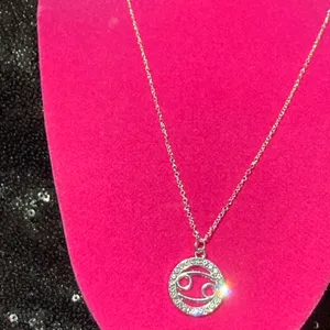Cancer Zodiac Sign Sterling Silver Necklace Constellation mcbling Birthday Gift thumbnail 14