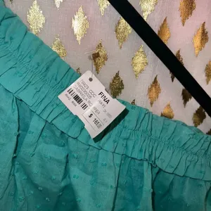 Rays for days mini dress teal blue off shoulder ruched size M thumbnail 7
