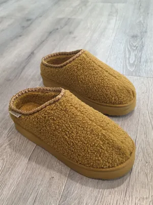 Bearpaw snuggle martis Womens Teddy Fur Slip-Ons Size 10 winter comfortable thumbnail 6