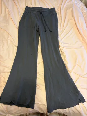Aerie Flare Sweatpants Grey thumbnail 1