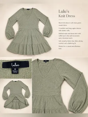 Lulus Soft Moss Green Cozy Tiered Dress | Romantic Boho Style thumbnail 3