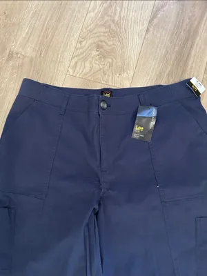 Lee Ultra Lux Comfort With Flex-To-Go Loose Utility Pant (Plus), 20w, Nwt thumbnail 7