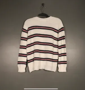 Cotton Emporium NWT  Striped Sweater Size Medium thumbnail 2