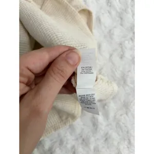 Offline by Aerie Wow Waffle Knit Cream Chihuahua Distressed Crop Tank Top M thumbnail 6