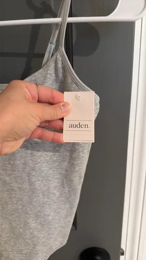 Grey Auden lightly lined bodysuit Gray thumbnail 4