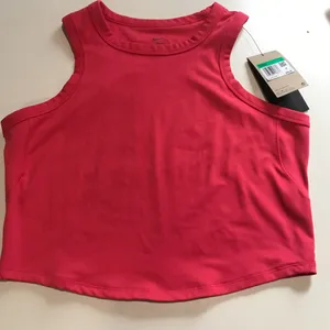 Nike Women's One Dri-FIT Cropped Tank Top in Aster Pink size XL thumbnail 1