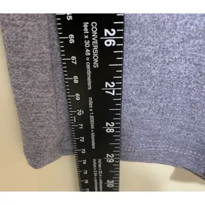 Marika Wide Leg Lounge Pants Womens Small Purple‎ Heathered High Rise Pockets thumbnail 4