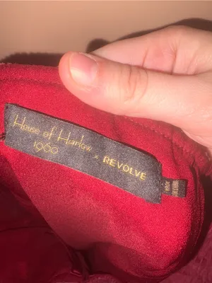 House of Harlow 1960 x Revolve Addie Burgundy Corduroy Mini Dress thumbnail 5
