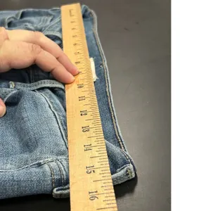 Levis 505 Straight Leg Jeans Womens 10 Blue Medium Wash Mid Rise Denim thumbnail 6