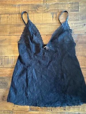 VICTORIAS SECRET‎ Stretch Lace Tank Chemise thumbnail 1