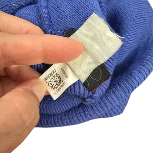 New York Knicks Adidas Blue, Orange, Gray Winter Bobble Hat thumbnail 6